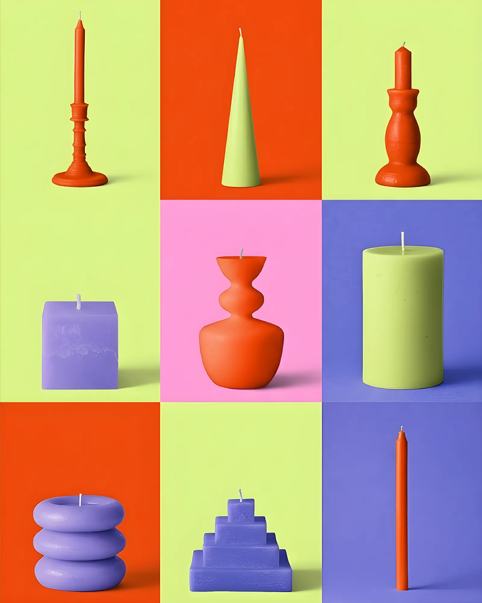 Noor & Mould — brand identity and packaging for a candle and mould workshop by Visage, Beirut — image 2 of 4